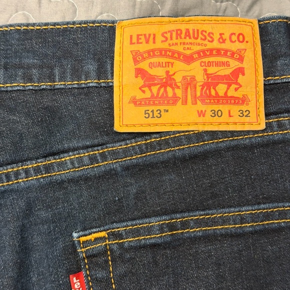 👖✨ Vintage Levi’s 513 Women’s Jeans | New Old Stock | Dark Indigo | W30 L32 - Picture 9 of 15